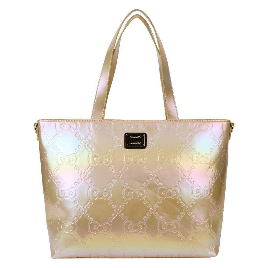 Hello Kitty - 50th Anniversary Metallic Gold Tote Bag