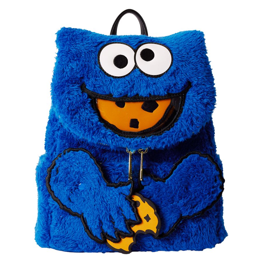 Sesame Street - Cookie Monster Plush Mini (Loungefly Backpack)