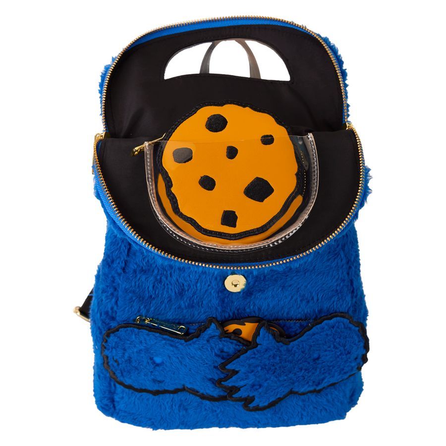 Sesame Street - Cookie Monster Plush Mini (Loungefly Backpack)