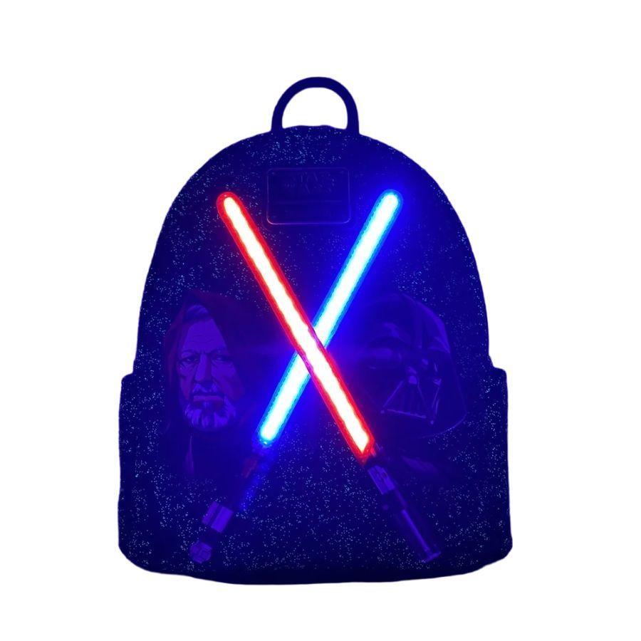 Star Wars - Darth Vader And Obi-Wan Light-Up (Loungefly Backpack)