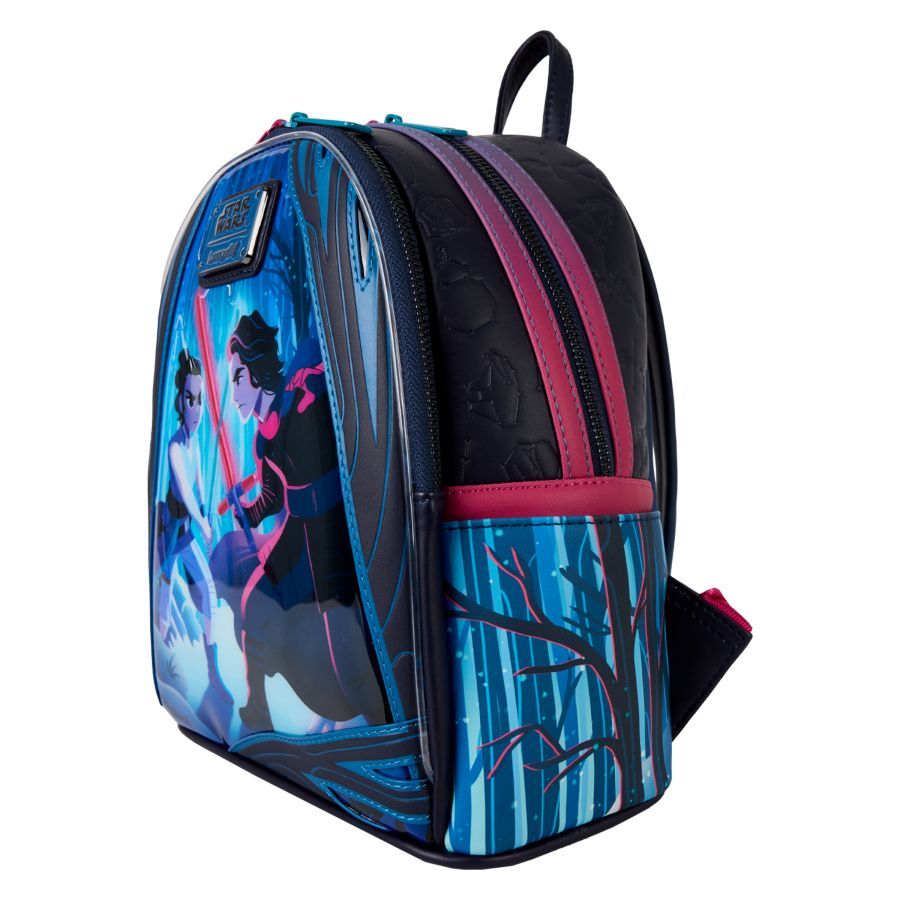 Star Wars: The Force Awakens - Rey And Kylo Ren Light Up Mini (Loungefly Backpack)