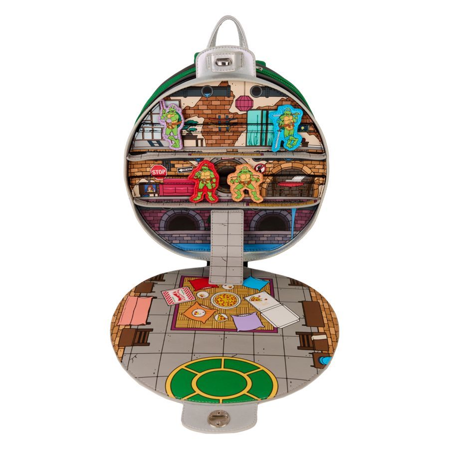TMNT (TV) - Sewer Cover Mini (Loungefly Backpack)