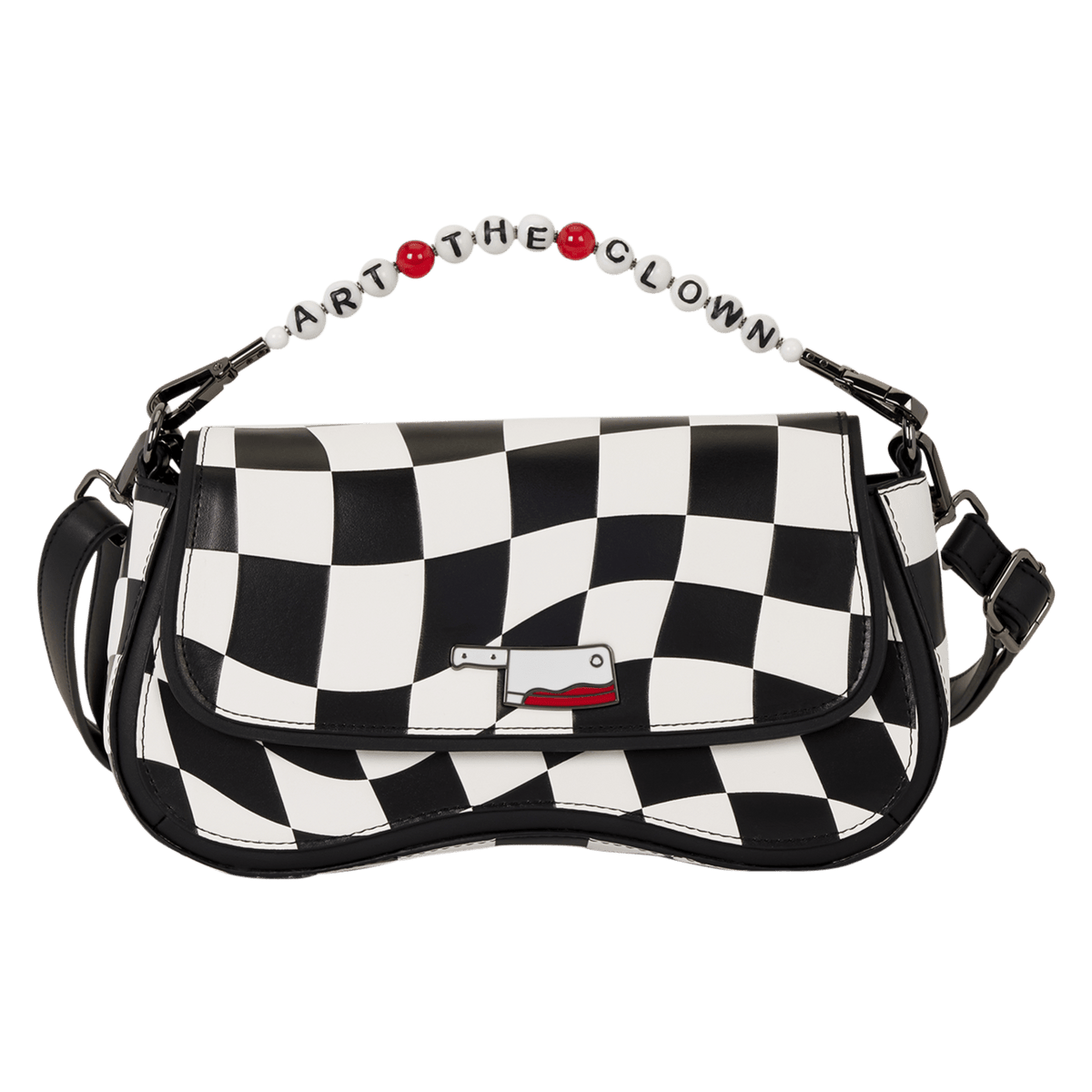 Terrifier - Art the Clown Checkered Crossbody Bag