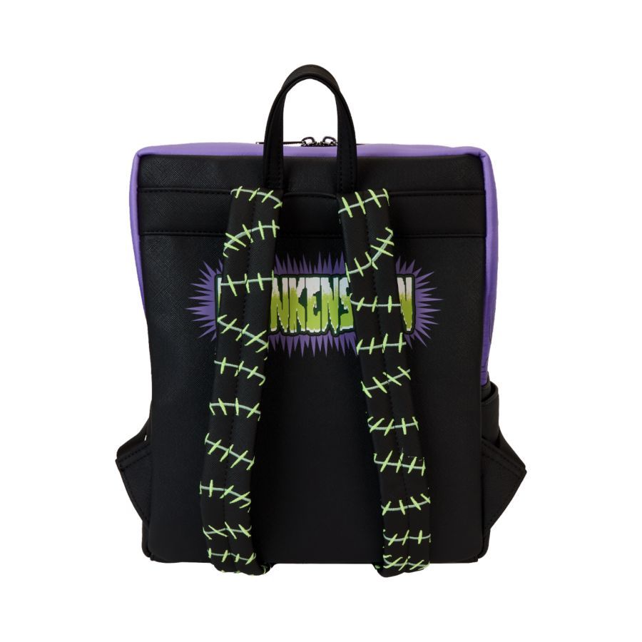 Universal Monsters - Frankenstein Neon Mask Mini (Loungefly Backpack)