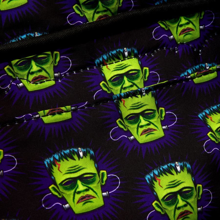 Universal Monsters - Frankenstein Neon Mask Mini (Loungefly Backpack)