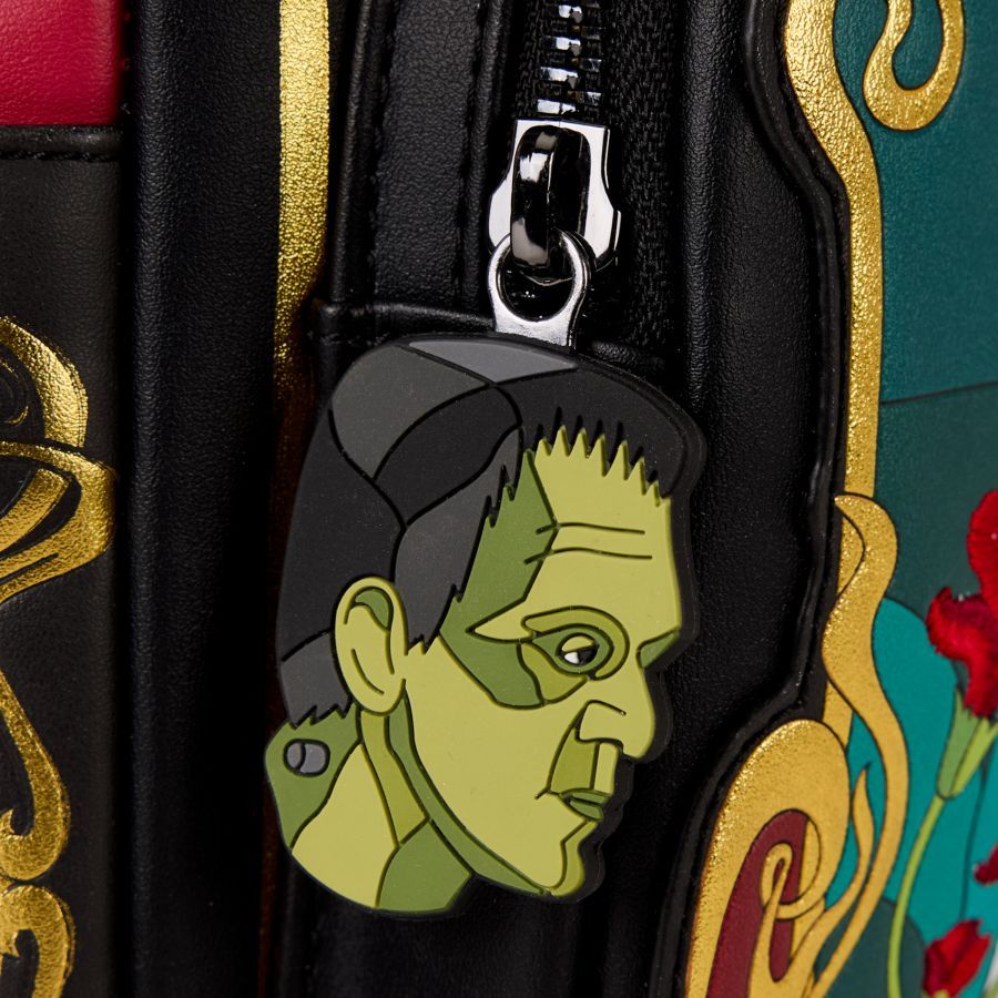 Universal Monsters - The Bride Of Frankenstein Stained Glass Mini (Loungefly Backpack)