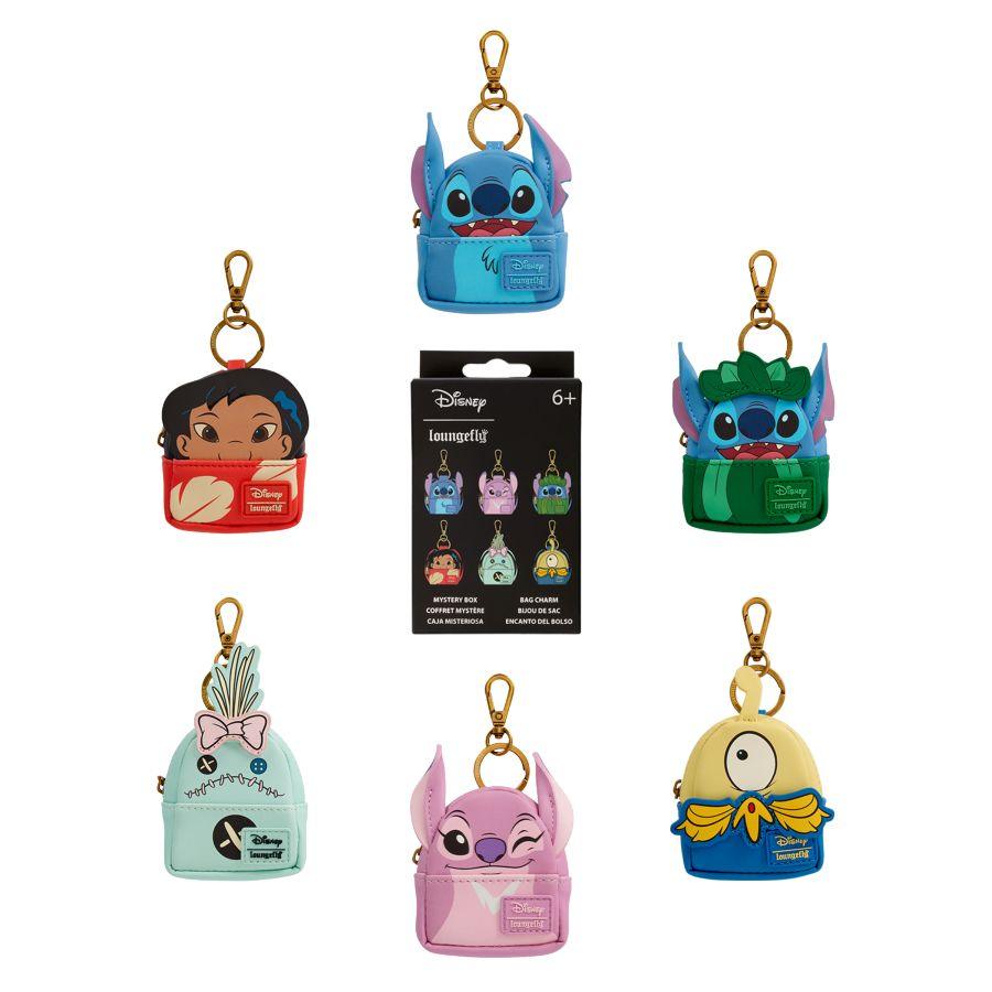 Lilo & Stitch - Loungefly Backpack Mystery Bag Chams (Display of 15)