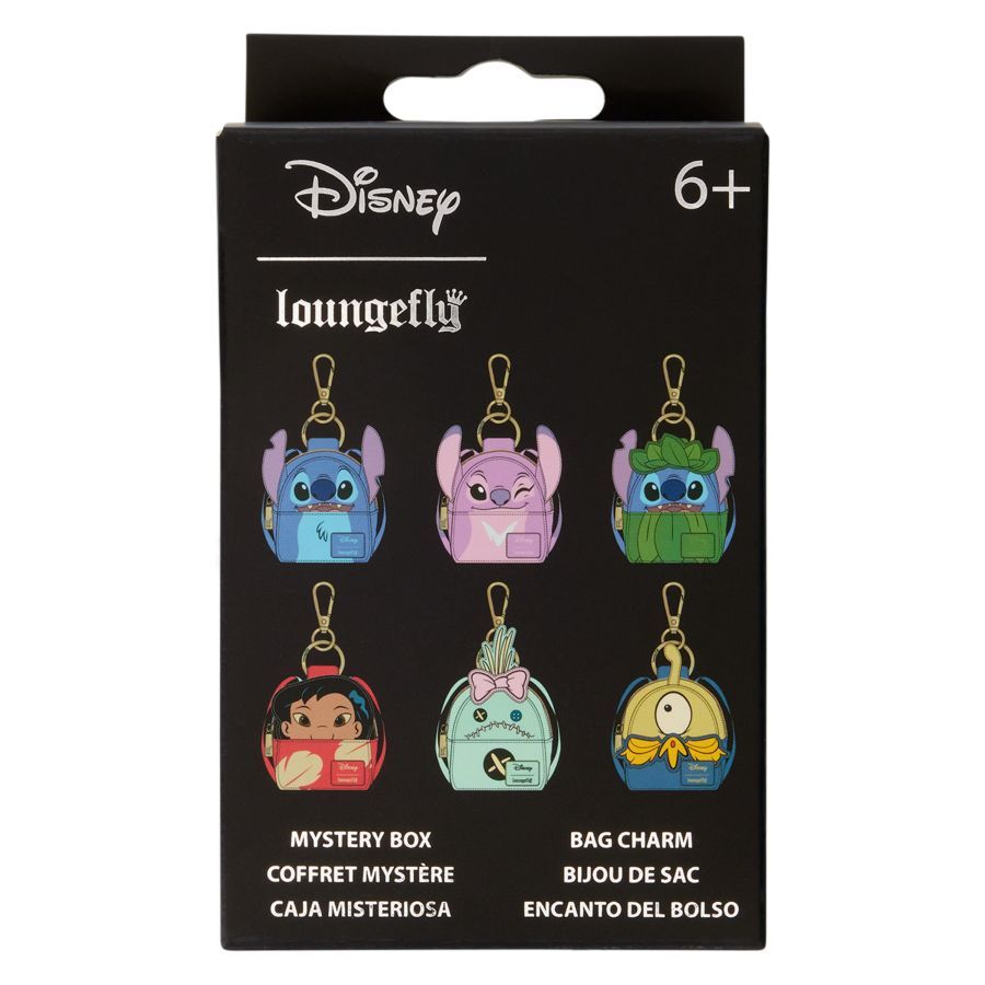 Lilo & Stitch - Loungefly Backpack Mystery Bag Chams (Display of 15)