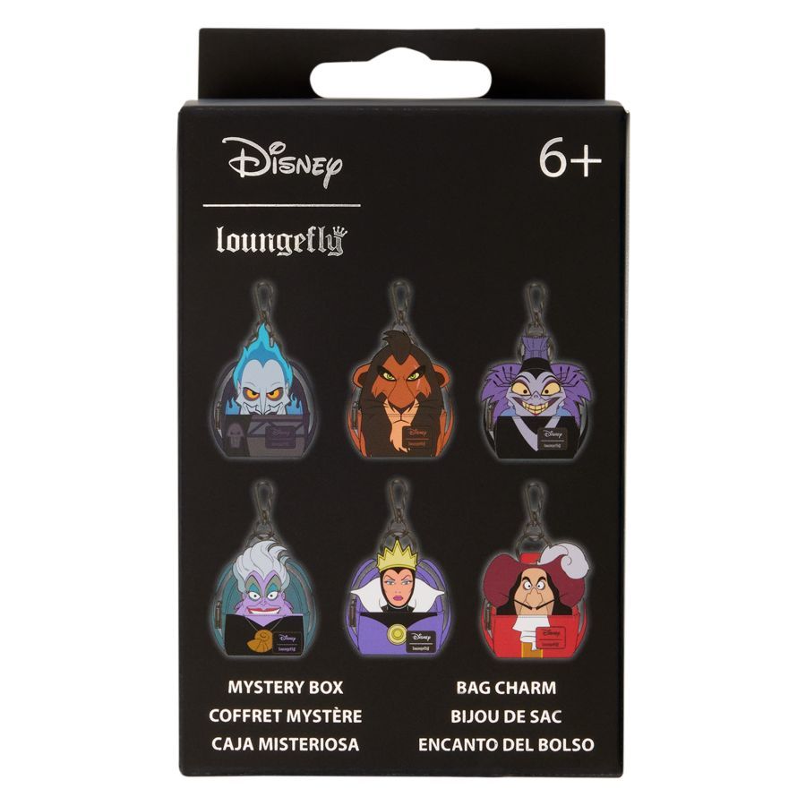 Disney Villains - Mystery Mini Backpack Bag Charm (Display of 15)