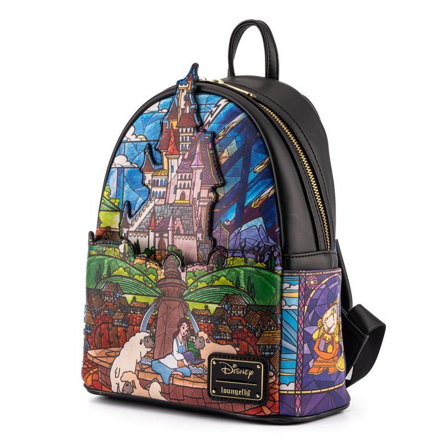 Beauty And The Beast (1991) - Belle Castle Mini (Loungefly Backpack)