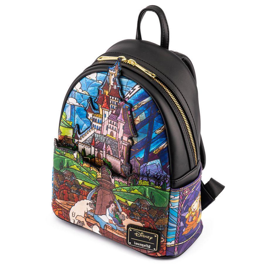 Beauty And The Beast (1991) - Belle Castle Mini (Loungefly Backpack)