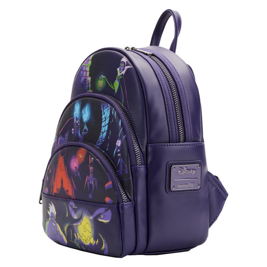 Disney Villains - Triple Pocket Glow Mini (Backpack)
