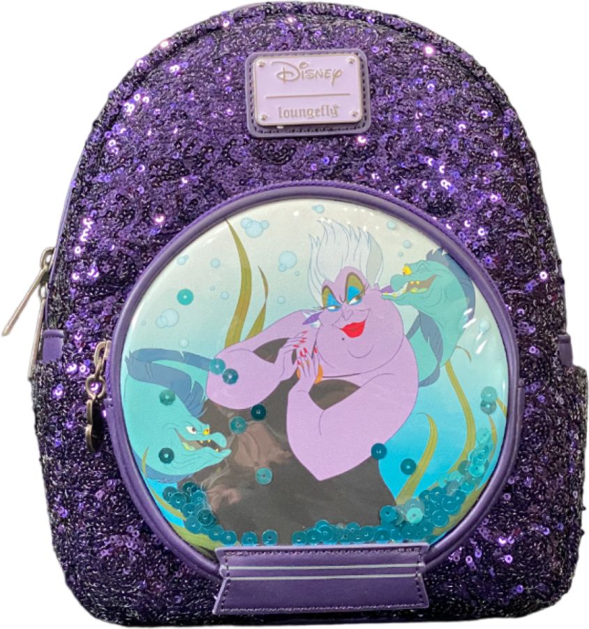 Disney Villains - Ursula Snowglobe (Loungefly Backpack)