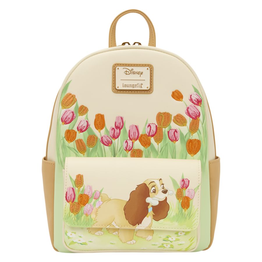 Lady And The Tramp - Pastel Tulip Mini (Loungefly Backpack)