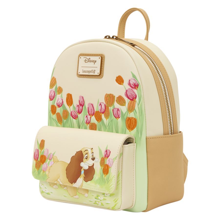 Lady And The Tramp - Pastel Tulip Mini (Loungefly Backpack)