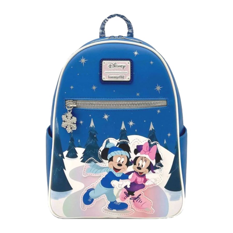 Disney - Mickey And Minnie Winter Scene Mini (Loungefly Backpack)