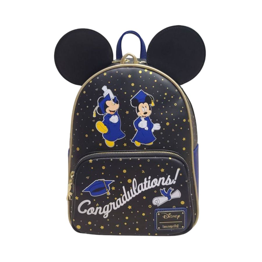 Disney - Mickey And Minnie Graduation Mini (Loungefly Backpack)