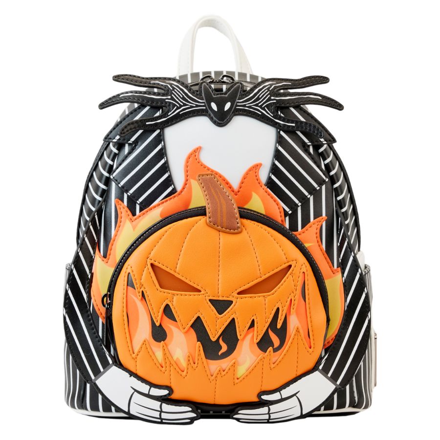 The Nightmare Before Christmas - Jack Pumpkin Glow Head Mini (Loungefly Backpack)