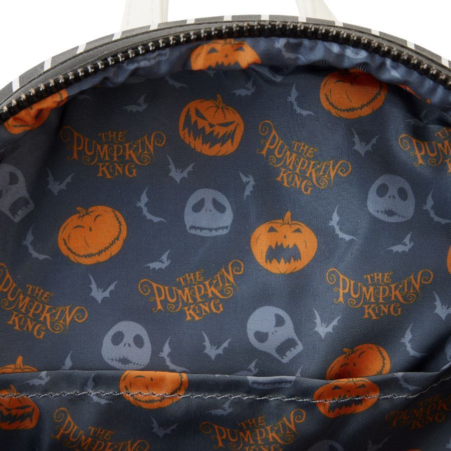 The Nightmare Before Christmas - Jack Pumpkin Glow Head Mini (Loungefly Backpack)