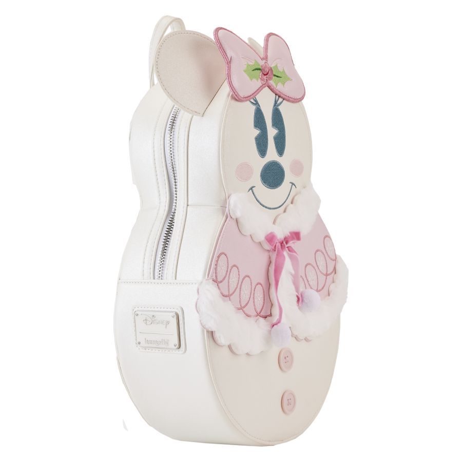 Disney - Minnie Mouse Pastel Snowman Mini (Loungefly Backpack)