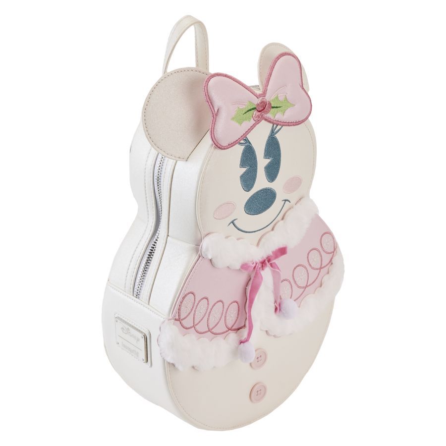 Disney - Minnie Mouse Pastel Snowman Mini (Loungefly Backpack)