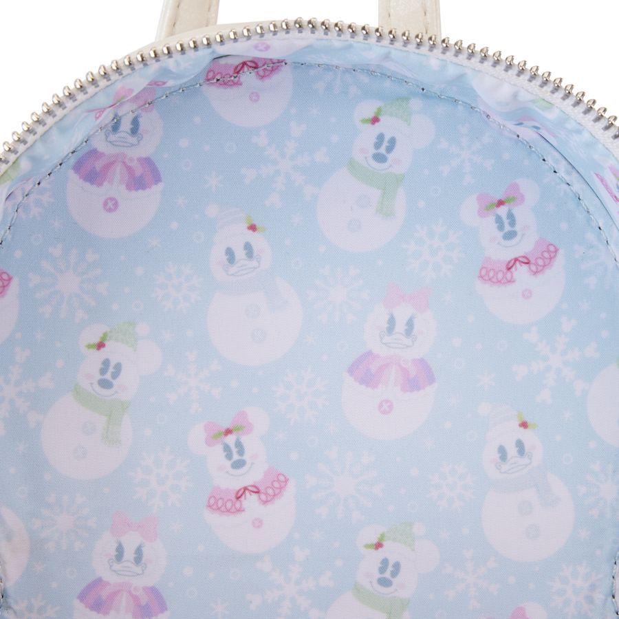 Disney - Minnie Mouse Pastel Snowman Mini (Loungefly Backpack)