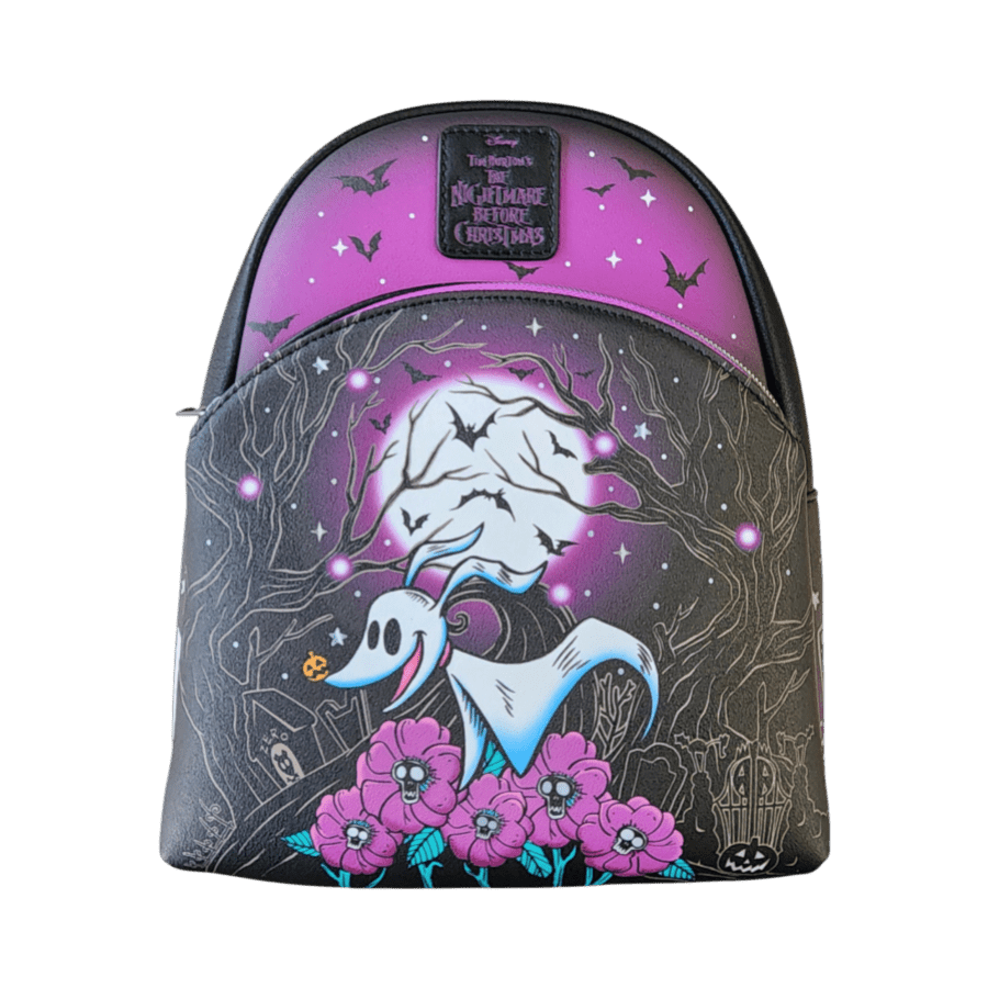 The Nightmare Before Christmas - Zero Moon Doodle Mini (Loungefly Backpack)