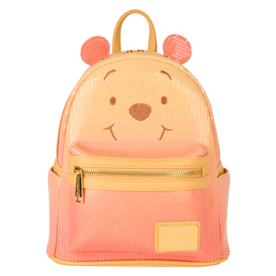 Winnie the Pooh - Pooh Sequin Glitter Loungefly Backpack