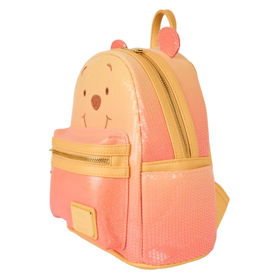 Winnie the Pooh - Pooh Sequin Glitter Loungefly Backpack