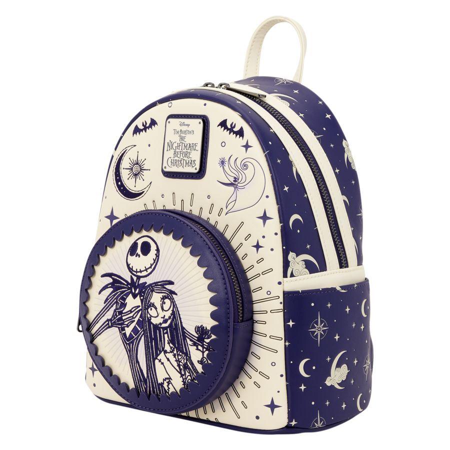 The Nightmare Before Christmas - Jack & Sally Night Sky Loungefly Backpack