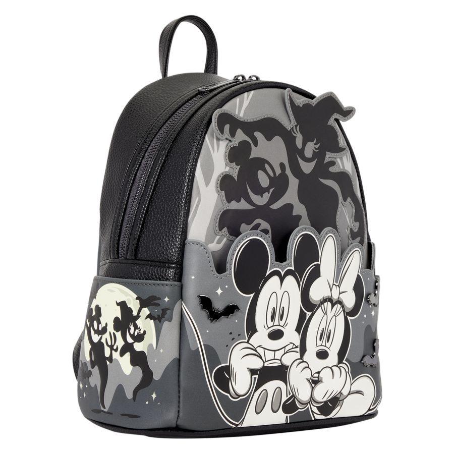 Disney - Mickey & Minnie Ghost Light Up Glow Loungefly Backpack