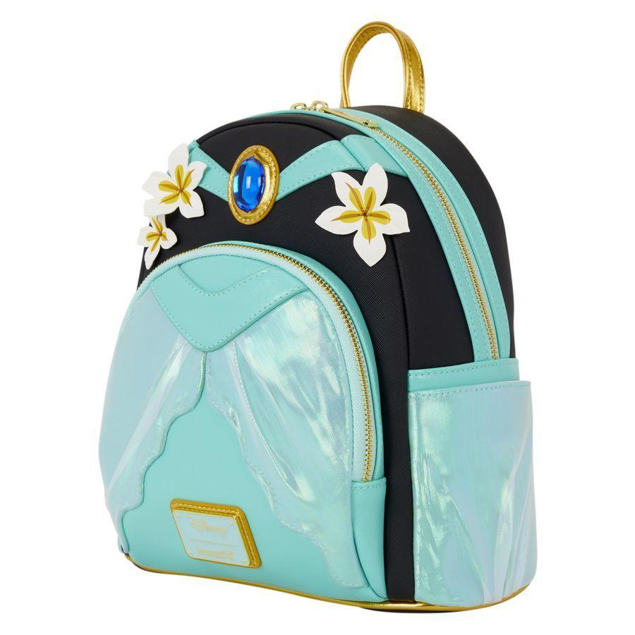 Aladdin - Princess Jasmine Cosplay Loungefly Backpack with Lamp Bag Charm