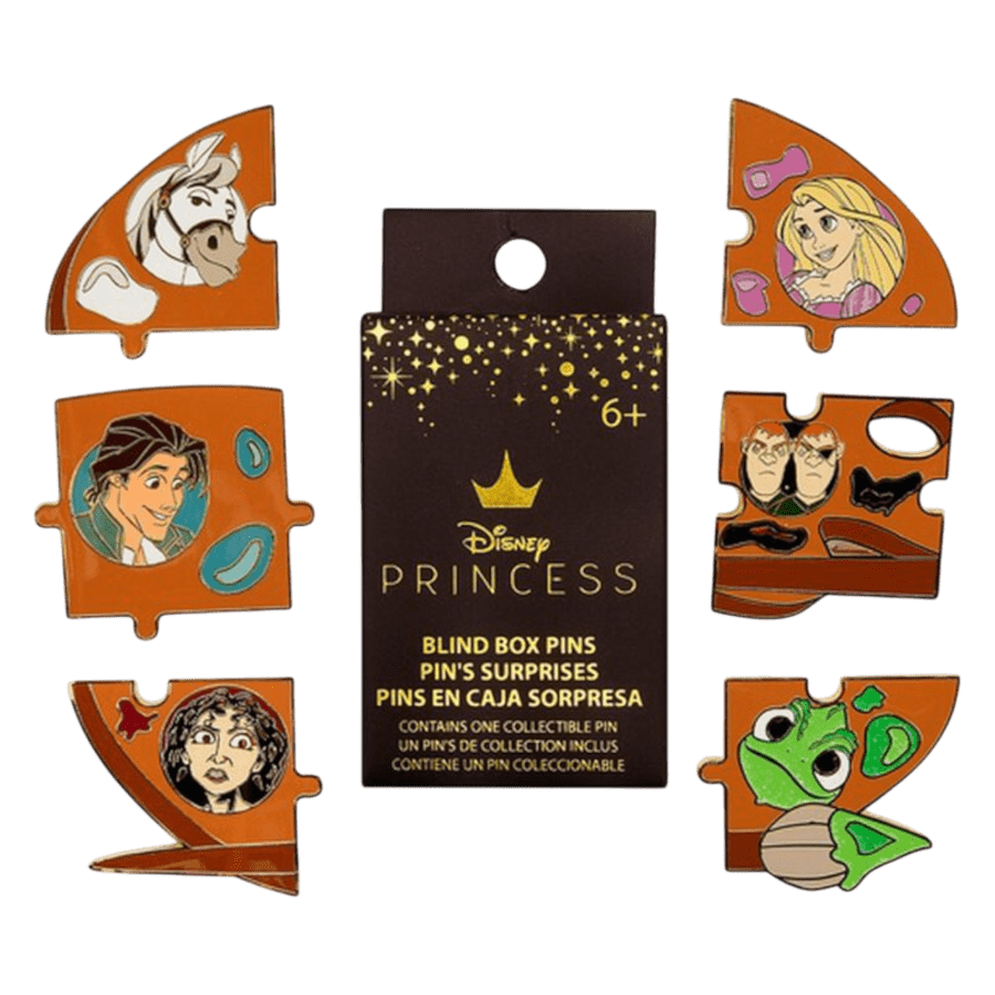 Tangled - Paints Bling Pin Assortment (Display of 12)