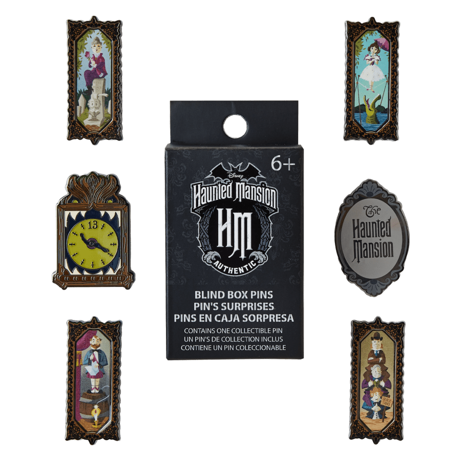 Disney - Haunted Mansion Mystery Pin Assortment Display Of 12