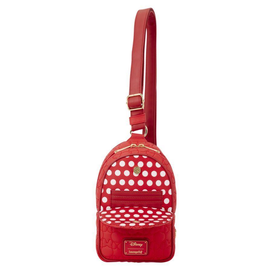 Disney - Minnie Convertible (Loungefly Sling Crossbody Bag)