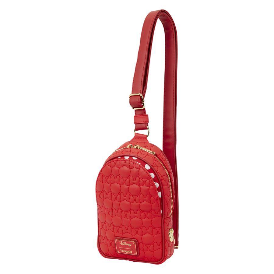 Disney - Minnie Convertible (Loungefly Sling Crossbody Bag)