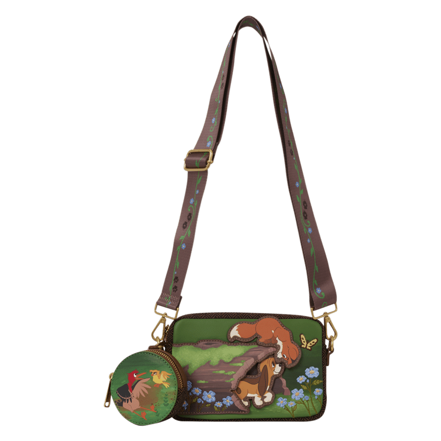 Fox & the Hound – Tod & Vixey (Tote Crossbody Bag)