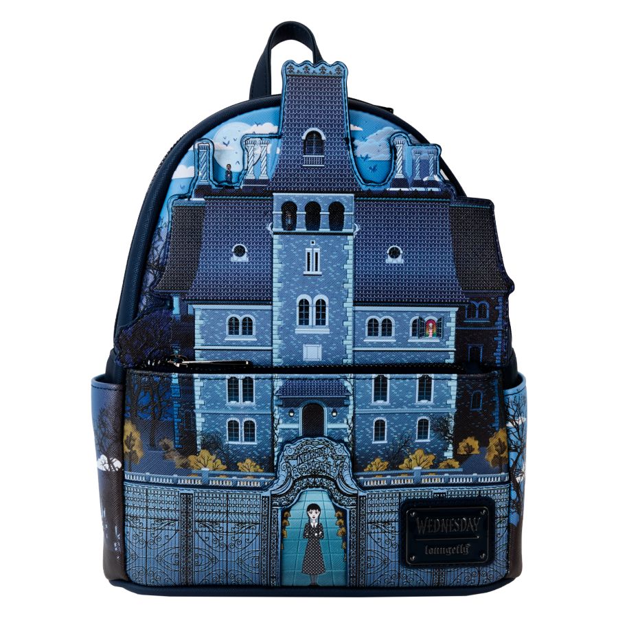 Wednesday (TV) - Nevermore Academy Mini (Loungefly Backpack)