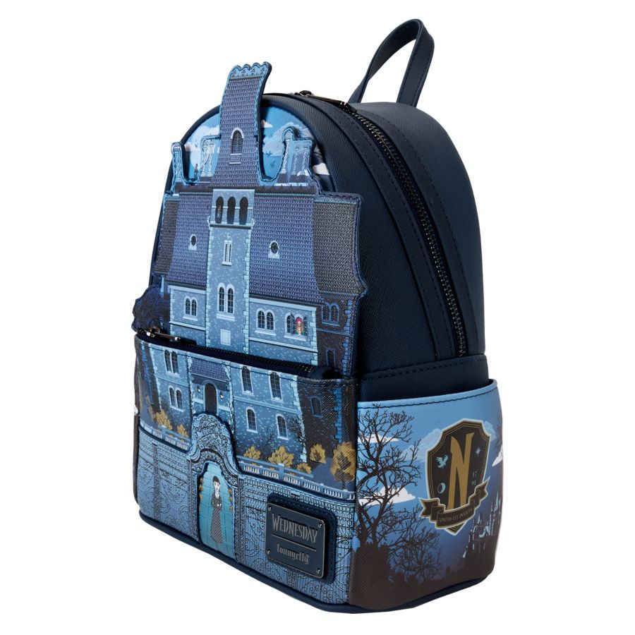 Wednesday (TV) - Nevermore Academy Mini (Loungefly Backpack)