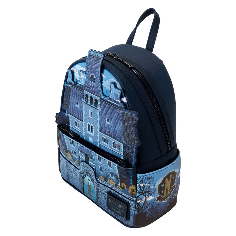 Wednesday (TV) - Nevermore Academy Mini (Loungefly Backpack)