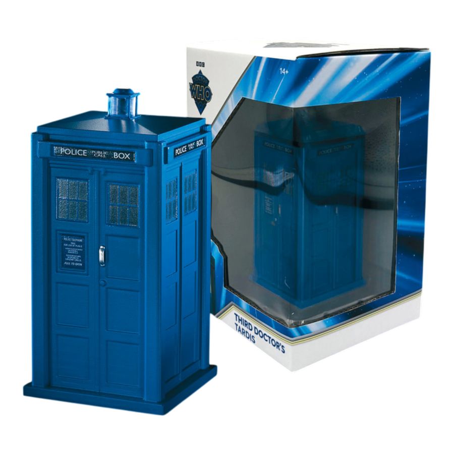 Doctor Who - The Third Doctor’s TARDIS 1:21 Scale Polyresin Replica