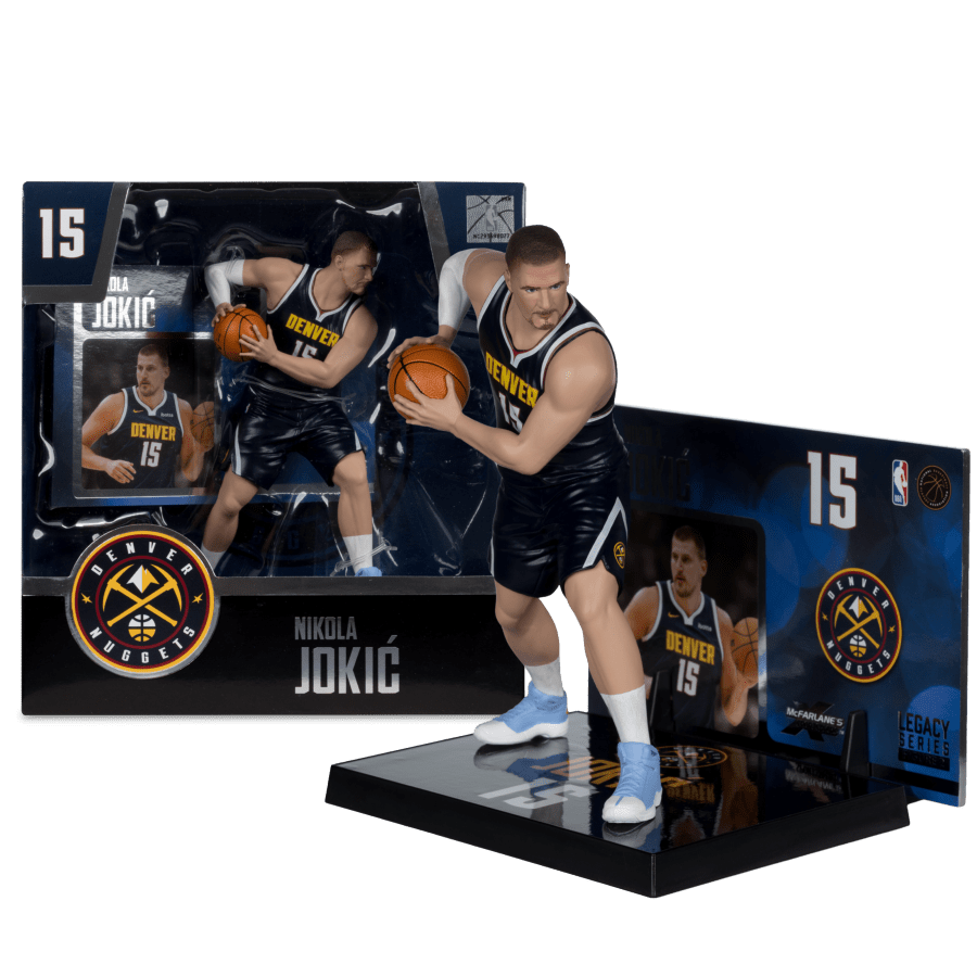 NBA - Nikola Jokic (Denver Nuggets) Posed Figure