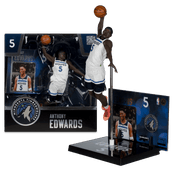 NBA - Anthony Edwards (Minnesota Timberwolves) Posed Figure