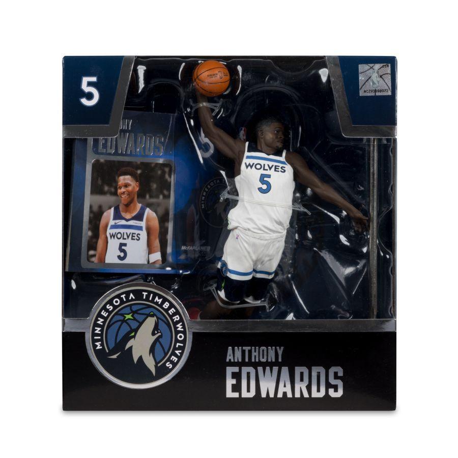NBA - Anthony Edwards (Minnesota Timberwolves) Posed Figure