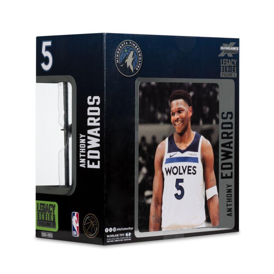 NBA - Anthony Edwards (Minnesota Timberwolves) Posed Figure