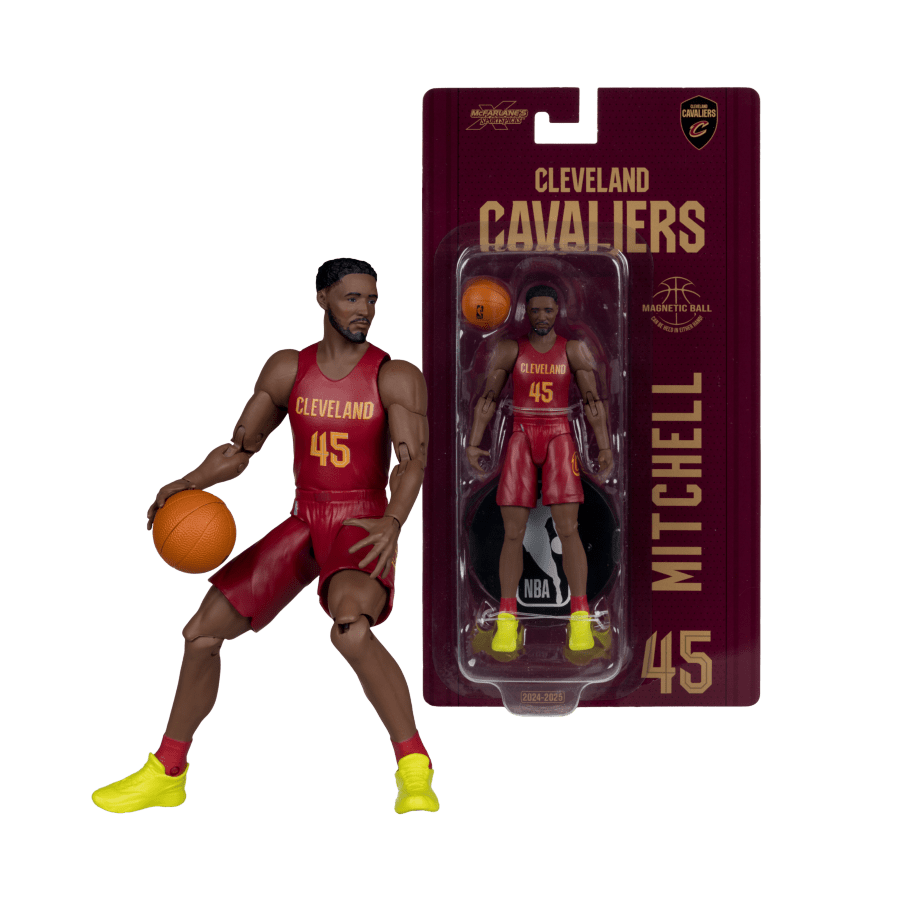 NBA - Donovan Mitchell (Cleveland Cavaliers) 6″ Articulated Figure