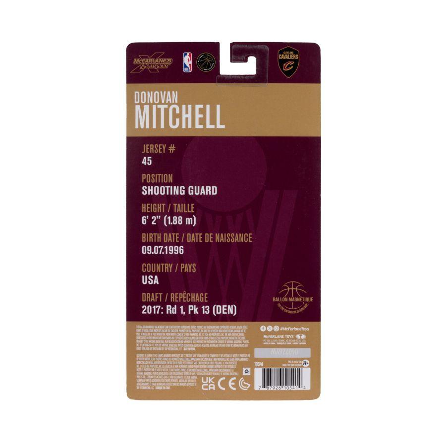 NBA - Donovan Mitchell (Cleveland Cavaliers) 6″ Articulated Figure