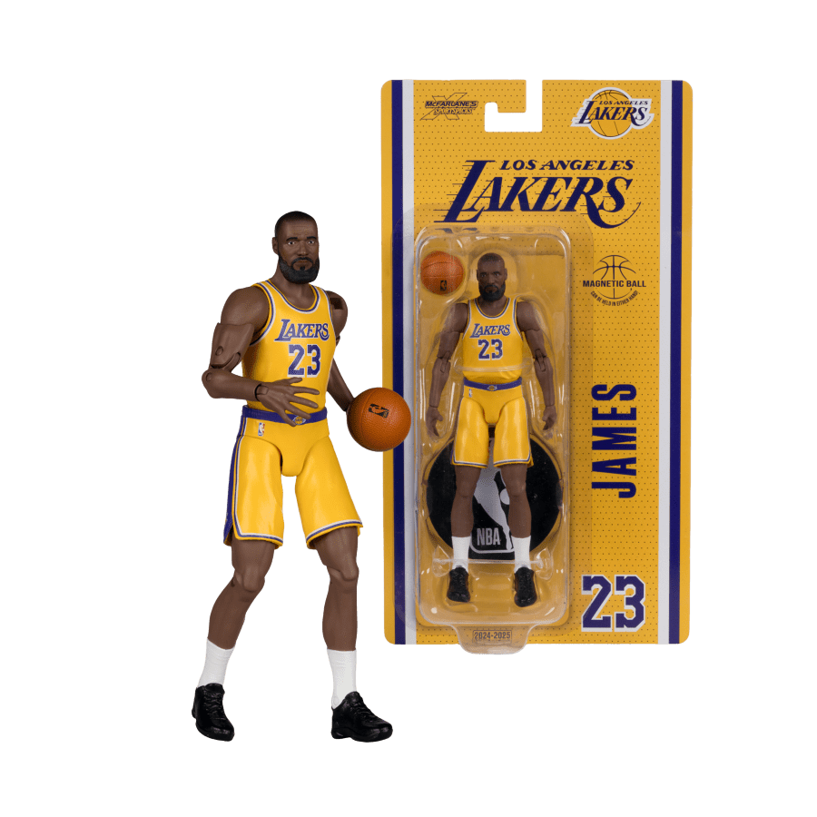 NBA - Lebron James (Los Angeles Lakers) 6″ Articulated Figure
