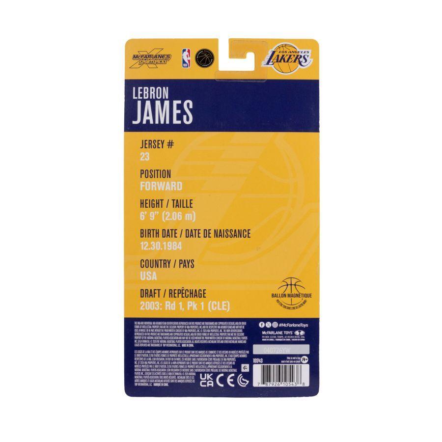 NBA - Lebron James (Los Angeles Lakers) 6″ Articulated Figure