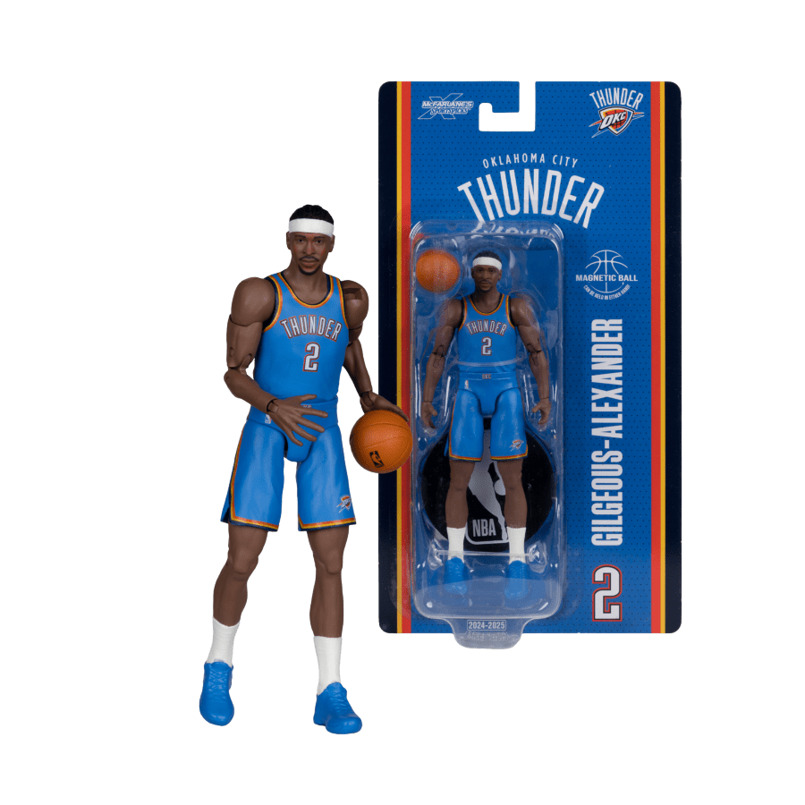 NBA - Shai Gilgeous-Alexander (Oklahoma City Thunder) 6″ Articulated Figure